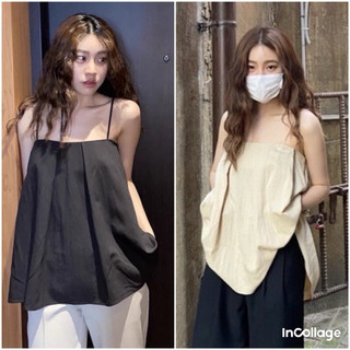  Áo babydoll xếp ly, áo 2 dây bigsize chất thô mềm đẹp