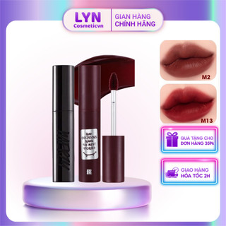 (Sẵn M13) Son Kem Siêu Lì, Mịn Môi Merzy Noir In The Mellow Tint  Merzy  With Me vỏ đen