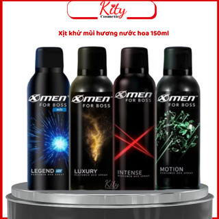 Xịt khử mùi X-men for boss hương luxyry/intense/motion 150ml/chai