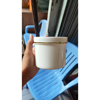 hủ 100gr-200gr-300gr-500gr [màu trắng có viền-loại 1]