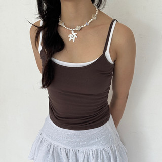 [sieyou] Y2K cami set - set gồm 2 áo cami