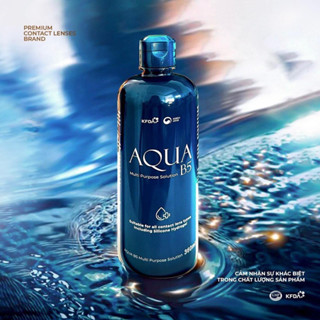 Nước ngâm lens Aqua 360ml xanh dương Muneyes