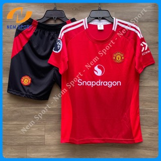 Áo Đá Bóng MU Màu Đỏ Sân Nhà Mẫu Mới 24/25