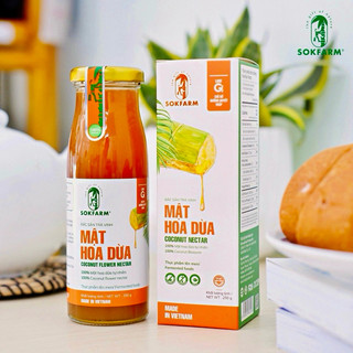 Mật hoa dừa sokfarm 250g - thuần chay - lành tính