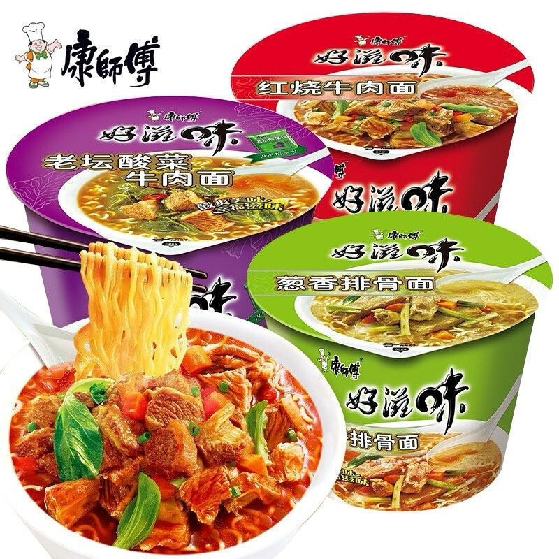 Mì tôm Khang Sư Phụ nội địa Trung