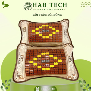 Gối trúc lõi bông hạt mây thoáng khí mát lạnh cho mùa hè