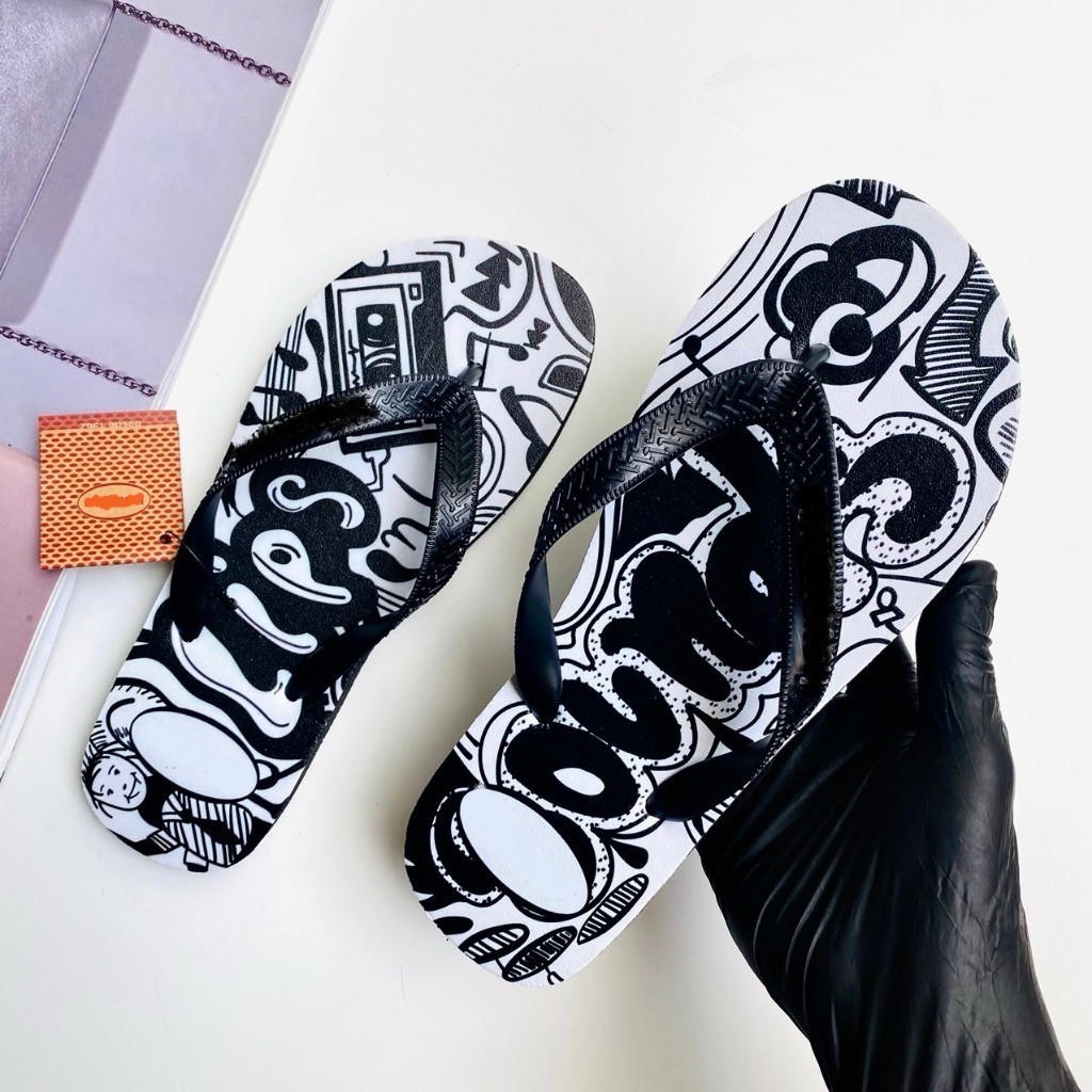 Dép kẹp xỏ ngón nam Thái Lan tông lào họa tiết nhiều mẫu thời trang cá tính