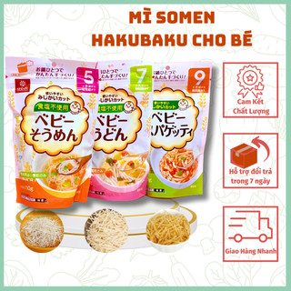 Mỳ Somen Tách Muối Hakubaku Cho Trẻ Từ 5 Tháng Tuổi 100g