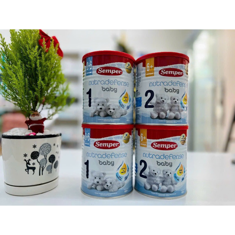 [2026]Sữa semper Nga hộp 400g date mới