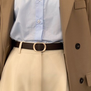 Thắt lưng nữ DN39 dây nịt nữ bảng 2.3 dây PU kiểu mới phong cách Hàn Quốc