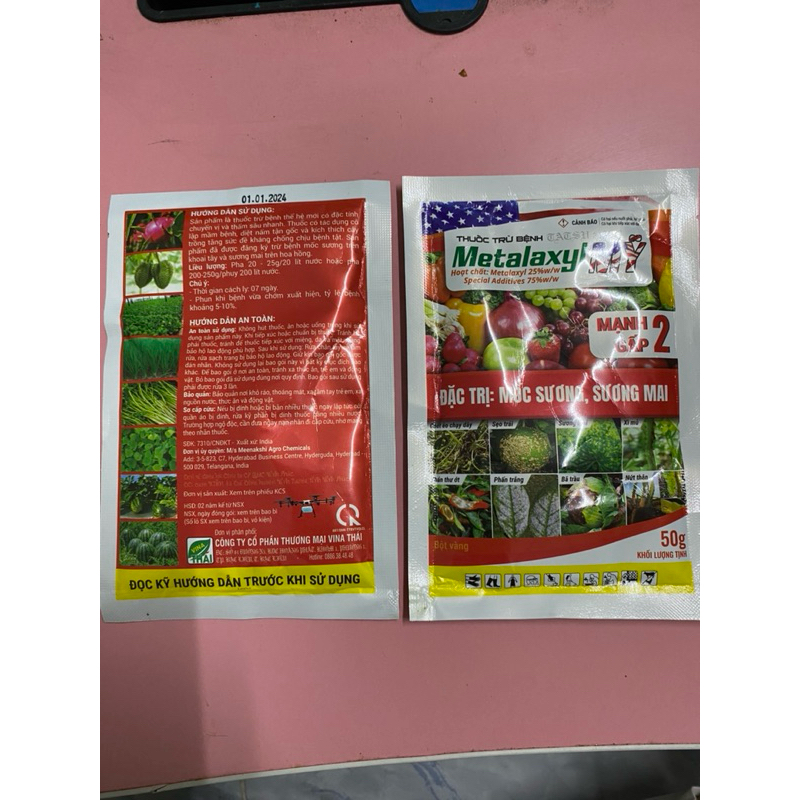 metalaxyl25WP