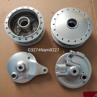 Bộ pass má đùm, moay ơ trước sau xe DREAM thái zin honda