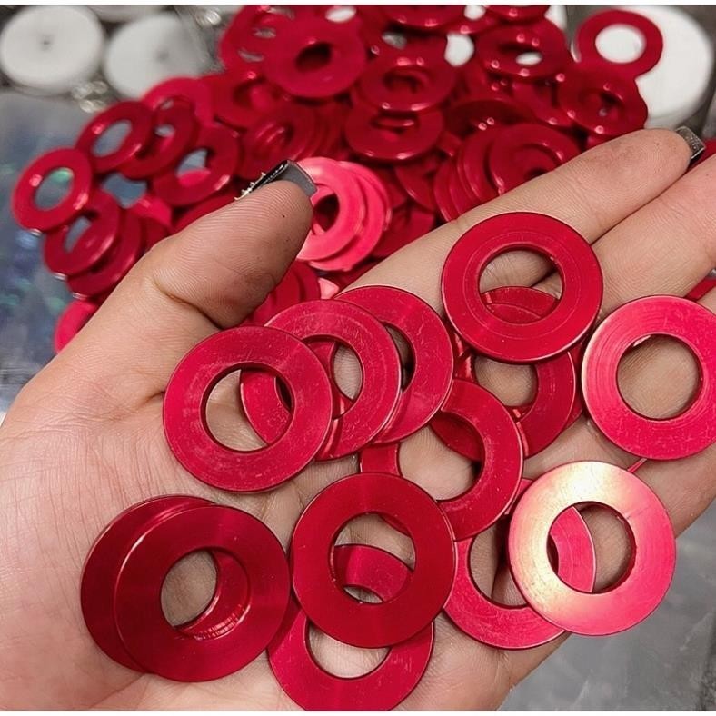 Long đền đỏ long đền nhôm đỏ đủ size 4li 5li 6li 8li 10li 12li 14li