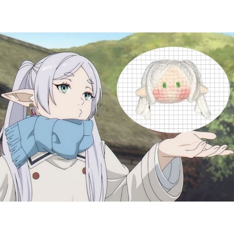 [Sousou No Frieren] móc khóa frieren | ib để chọn màu móc khóa