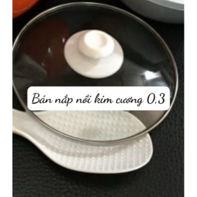 Nắp nồi cơm điện kim cương 0,3( linh kiện )