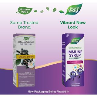 Siro tăng đề kháng cho bé - sambucus nature's way date 9.2025