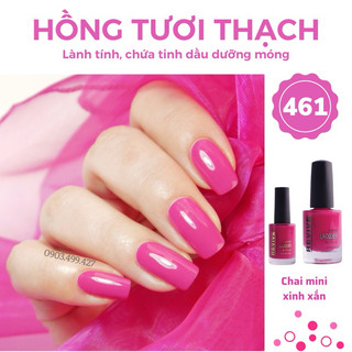Sơn móng tay màu hồng tươi - mã 461