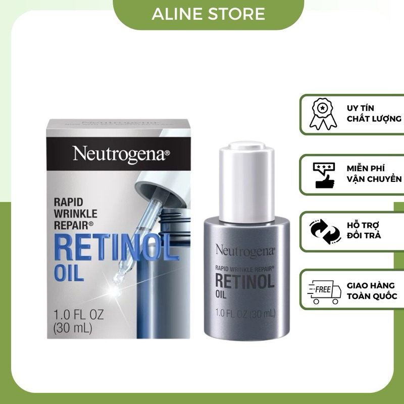 Tinh dầu dưỡng retinol chống nhăn Neutrogena Rapid Wrinkle Repair Retinol Oil 30ml