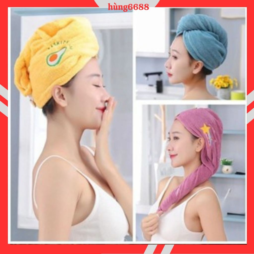 Khăn Trùm Đầu Siêu Thấm Hút Nước M89