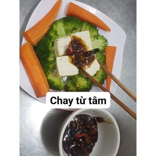 Kho quẹt tóp mỡ chay