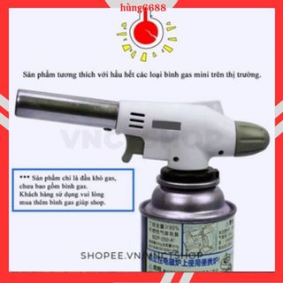 Đầu khò ga mini, đánh lửa tự động, tiện lợi T65
