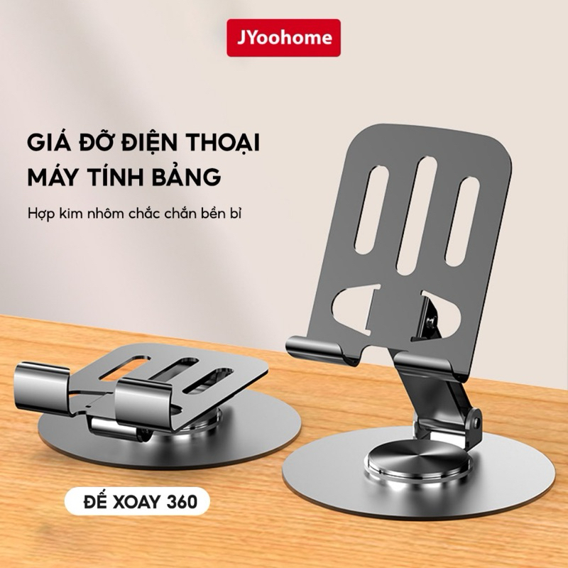 Giá đỡ điện thoại xoay 360 độ, kim loại 100%, K72 | BigBuy360 - bigbuy360.vn