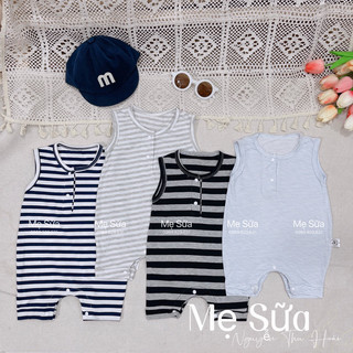Body đùi sát nách cho bé trai, bé gái / Body đùi cotton siêu mát cho bé