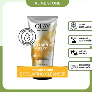  Sữa rửa mặt làm sáng da Olay Regenerist Vitamin C +Peptide 24 Cleanser 150ml 