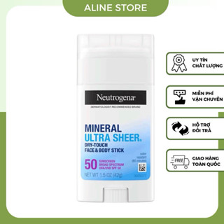 Sáp Chống Nắng Cho Mặt Và Toàn Thân Dạng Lăn Neutrogena Ultra Sheer Mineral Face & Body Stick Sunscreen SPF50 42g