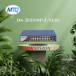 Switch POE 16 cổng Hikvision DS-3E0318P-E/M(B) chính hãng