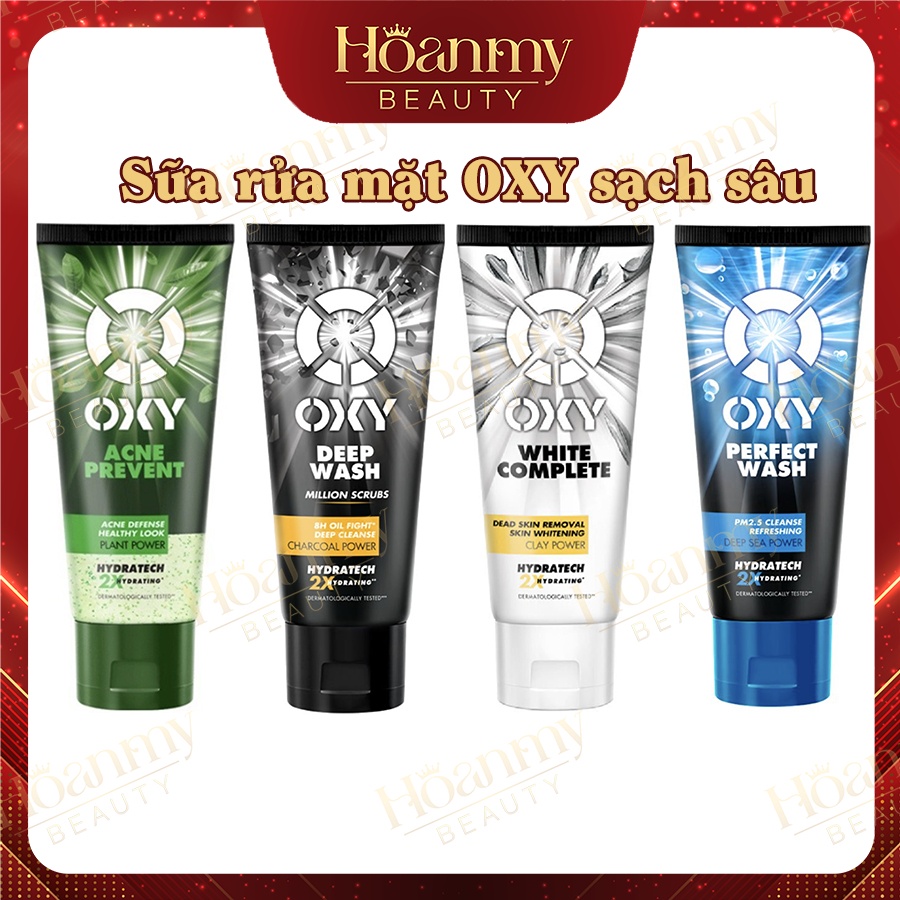 Sữa Rửa Mặt Dành Cho Nam Oxy 100G