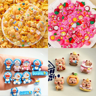 Charm capybara - charm gấu dâu - charm doremon - charm vịt vàng - charm chữ cái