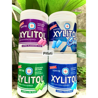 ( Date mới ) Kẹo cao su - kẹo gum không đường Xylitol 130,5g đủ vị Lime Mint/Nguyên vị Cool/Blueberry mint/Fresh mint