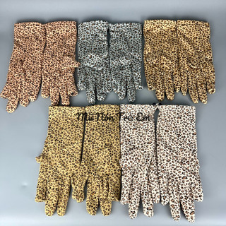 Bao tay đi nắng hoạ tiết sọc, da beo vải thun cotton dày dặn đẹp cho Nữ