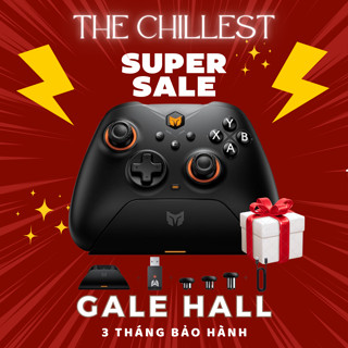 [BẢO HÀNH 12 THÁNG] Tay cầm chơi game BIGBIG Won Gale Hall, Hall Effect, 1000HZ Kết nối có dây, không dây USB, Bluetooth