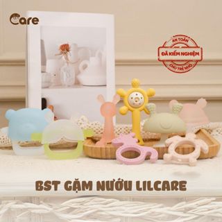 [ĐÃ KIỂM NGHIỆM] [TẶNG HỘP] Đồ Chơi Gặm Nướu Silicon Organic Mềm, An Toàn Cho Bé LiLcare