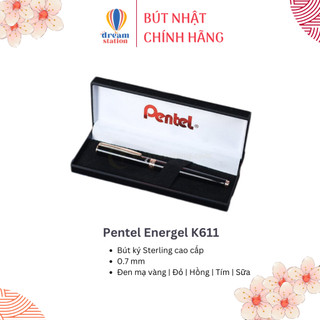  Bút Ký Nhật Bản Cao Cấp Pentel K611I 0.7mm IMực xanh I Nét Viết Trơn Mượt I Quà Tặng Cho Giáo Viên, Đối Tác
