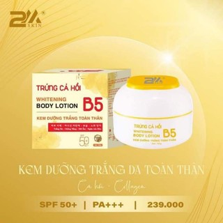 Kem body trắng da 2mskin b5 trứng cá hồi