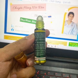 [DuyNisa ThaiLand] Dầu Lăn Thảo Dược Lá Bồ Đề 8ml