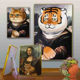 Tranh Tráng Gương MEO-NA-LI-SA Có Khung, Để Bàn, Treo Tường, Nhiều Kích Thước, Đủ Phụ Kiện