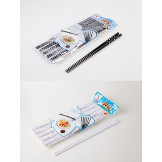 Bộ 10 đôi đũa xoắn nhựa Melamine 24.7cm