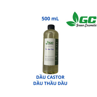 Dầu thầu dầu - castor oil - nguyên liệu giá sỉ - greencosmetic 50ml/100ml