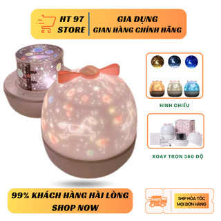 Đèn chiếu sao cho bé, đèn trang trí sinh nhật, phòng ngủ đủ hình sinh nhật, vũ trụ, đại dương đẹp lung linh