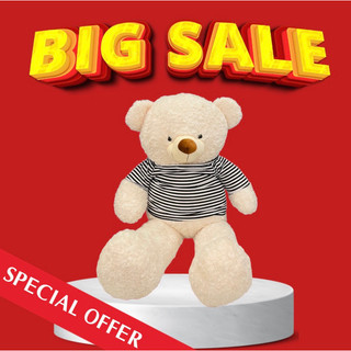 Gấu bông teddy 1m4, gấu bông teddy siêu to khổng lồ giá siêu rẻ