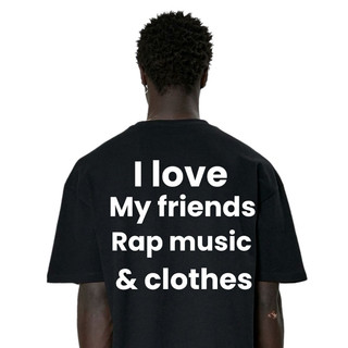 I love my friends tee