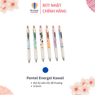  Bộ 6 Bút Nhật bản bút Energel Kawaii I 0.5mm I Viết Mượt, Ký Đẹp, Cầm Chắc Tay, Thiết Kế Dễ Thương