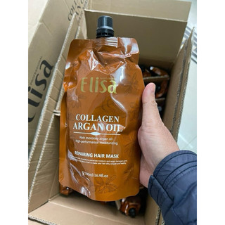 DẦU HẤP TÓC ELISA COLLAGEN & ARGAN OIL 500ML