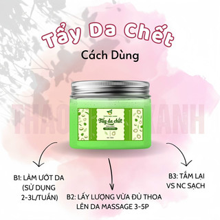[Siêu Phẩm] Tẩy Da Chết Thảo Mộc Xanh 100g
