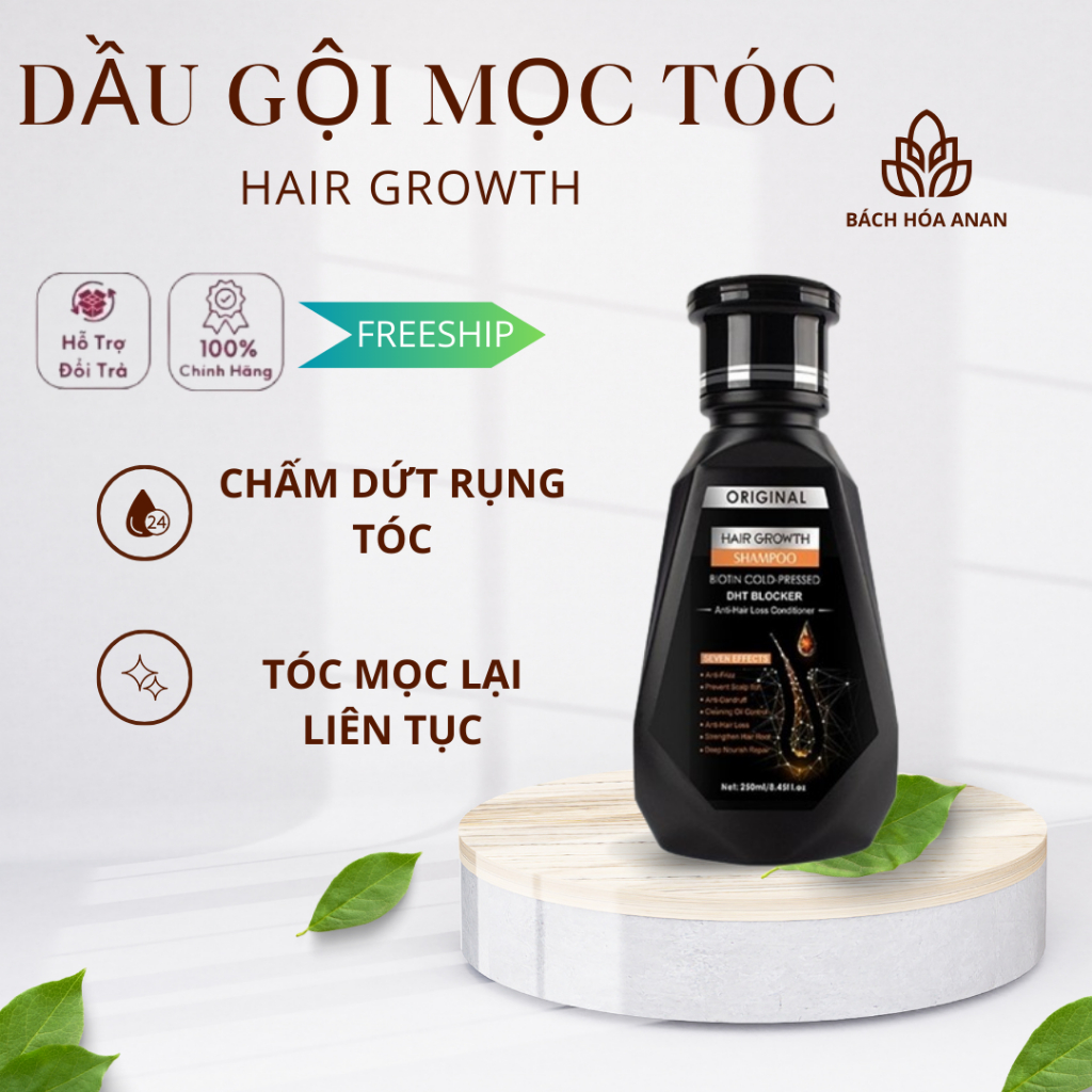 Dầu gội mọc tóc an toàn, hiệu quả,dầu gội ngăn rụng tóc, kích thích mọc tóc Peimei Original Growth S