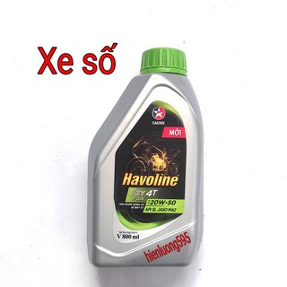 Dầu nhớt xe máy Havoline-CALTEX 800ml (Xe số, xe ga)